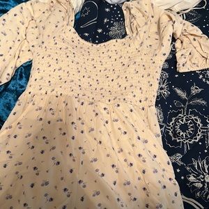 american eagle floral romper